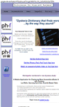 Mobile Screenshot of dyslexiadictionary.com